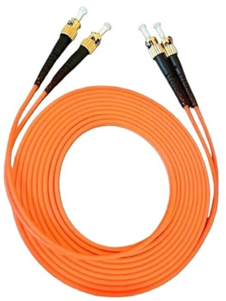 WBZARCPNG Patch de fibre multimode duplex ST-ST OM1/OM2|1m-100m Lien optique Fre(100m 1pc OM2)