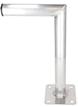Sky Vision Wandhalter aus Alu - Halterung für Sattelitenschüssel bis maximal 90 cm - Wandausleger, Masthalterung, Winkelhalter, Antennenhalterung -Wandabstand von 450 mm, Silber