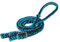 Weaver Leather Geflochtener Nylon-Zügel, Hurricane, blau/schwarz, 1,27 x 2,35 m