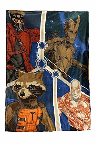 Guardians of the Galaxy Plüschdecke ~ Twin Full Throw 157,5 x 228,6 cm