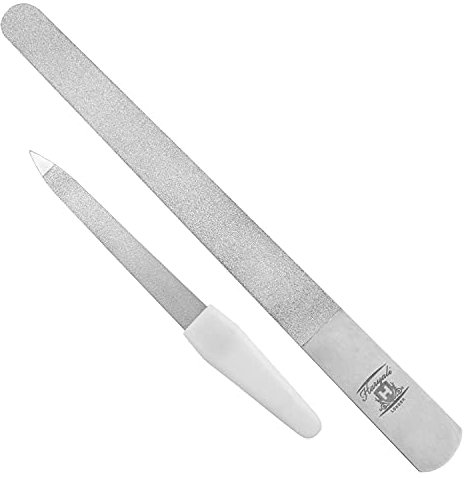 nouvelle meilleure qualité Lime À Ongles Diamant Deb & Râpe à pieds - Revêtement Double Face Diamant - Podologie Soin de pieds Outils - 20 cm - Garantie À Vie