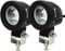 Safego 2 x 2.2inch LED Arbeitslicht 10W Motorrad Nebelscheinwerfer LED Scheinwerfer Auto Arbeitsscheinwerfer bar Motor Offroad Zusatzscheinwerfer (20-30-Grad) 10W Spotlight Reflektor 12V 24V