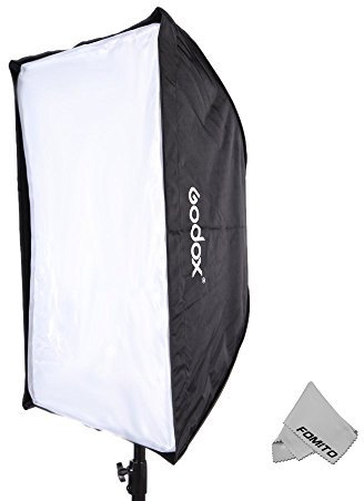 Godox SB-UBW6060 Softbox 60 x 60 cm mit Wabenmuster / Regenschirm Stil || Fotobox