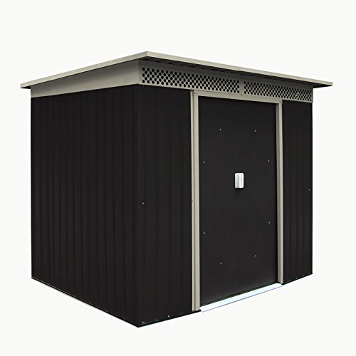 DEMA Metall Gerätehaus Dublin Anthrazit
