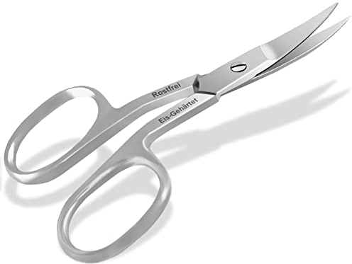 Premium Nagelschere Fußnagelschere Ergonomisch geformte gebogene Schenkel 9,5 cm