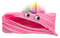 ZIPIT Einhorn-Federmäppchen für Mädchen, Federmäppchen für Schule, Uni und Büro, niedliches Federmäppchen (Rosa)