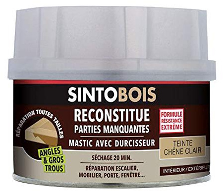 Mastic polyester - Contenance : 500 g - Teinte : Sapin - SINTOBOIS