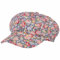 Lipodo Little Flowers Ballonmütze Damen - Aus 100% Baumwolle - Schirmmütze in floralem Design - Mehrfarbige Sommercap mit Gummizug - Waschbar bis 30 °C - Frühjahr/Sommer dunkelblau M (57-58 cm)
