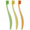 promis brush nachhaltige Zahnbürste aus nachwachsenden Rohstoffen | Bioplastik | weiche 6750 Borsten | recycelte Verpackung | made in Germany | Italian Design (triopack, color)