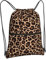 Kordelzug-Rucksäcke, Leopardenmuster, wasserdichte Turnbeutel, für Männer und Frauen, Outdoor, Yoga, Einkaufen, Reisen, Strand, Sport, String Bag, Rucksack mit Kordelzug, Einheitsgröße