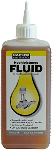 Kaeser Compressor Oil High Performance Oil Fluid 0.5 Litres Piston Compressor
