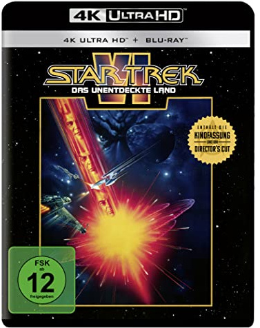 Star Trek VI: Das unentdeckte Land [4K Ultra HD] + [Blu-ray]