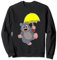 Maulwurf Regenschirm Sweatshirt