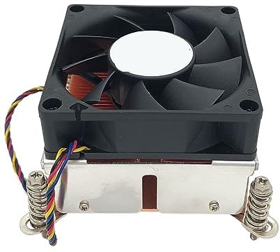 2U3CC CPU Cooler Fan Radiator Cooler 4 Pins with PWM 70mm CPU Cooling Fan 2011 Motherboard Cpu Fan (Color : LGA2011-2U3CC-1, Size : NO RGB)