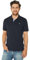 DANISH ENDURANCE Polo Hombre Manga Corta en Algodón Orgánico, Camiseta de Vestir, Ropa de Verano, 1 o 2 Pack, Azul Marino/Azul, L