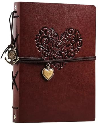 Álbum de fotos de 60 páginas de papel negro de alta calidad, libro de recuerdos vintage con cubierta de cuero, libro de fotos para niños, graduación, boda, aniversario, familia, viajes, cumpleaños