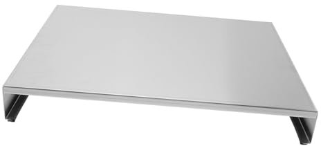 Amosfun Stainless Steel Kitchen Accessory Stove Top Cover Gas Hob Cover for Electric Stove Storage Rack