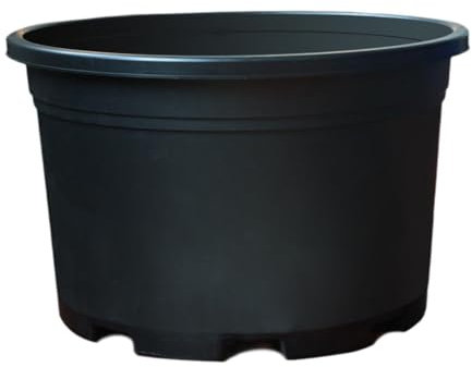 Maceta grande para jardinería interior y exterior, maceta de 45 cm, maceta para vivero, plantas de casa, rosas y flores, decoración de balcón y patio