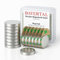 Bayertal® Neodym Magnete 10x2mm – 60 Stück, N52 Extra Stark mit 3M Kleber – Mini Magnete selbstklebend für Magnettafel, Whiteboard, Kühlschrank, Büro, Werkstatt & Haushalt – Haftet auch ohne Metall