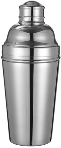 CQJJXKYC Cocktail Shakers Shaker Extra Large 61oz - 1.8L - 304 Stainless Steel Cocktail Shaker Mixer Wine Style Shaker Party Bar Tools Accessory Cocktail Set(Stainless Steel 1.8L)
