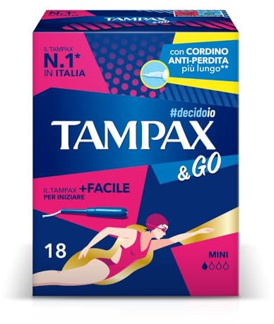 Tampax &Go Mini x18 Tamponi