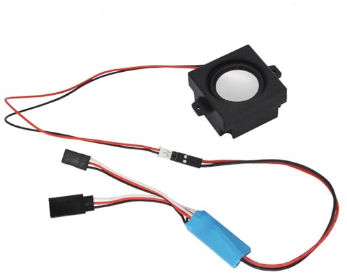 RC Diesel Engine Simulation Sound Module 5-8.4V Input 2W Small Horn Speaker For Remote Control Car Boat Airplane DIY Model(With big horn)
