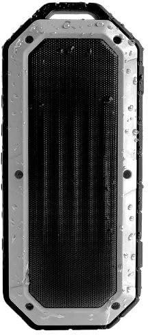 IJOY Bluetooth Speaker Waterproof, Beach Bomb IP66 Portable Wireless Outdoor Speaker, Powerful Bass, Built in Mic, 2000mAh Battery for Home, Party, Outdoor, Compatible with iPhone, Android