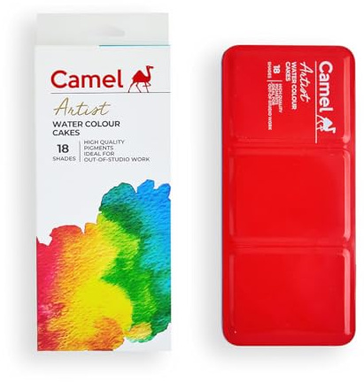 Camlin Kokuyo Water Colour Cakes 18 Shade
