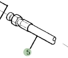 John Deere Original Equipment AM115774 Flexible hydraulique