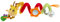 Chicco Mrs Giraffe Kinderwagenkette, Baby Kinderwagen Spielzeug in Form einer Giraffe, Kinderwagen Spielzeug mit Babyrassel, Ring mit Anhängern und Spiegel, Baby Spielzeug für Babys 6 Monate - 3 Jahre