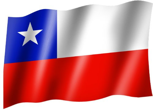 Flagge/Fahne CHILE Staatsflagge/Landesflagge/Hissflagge mit Ösen 150x90 cm, sehr gute Qualität