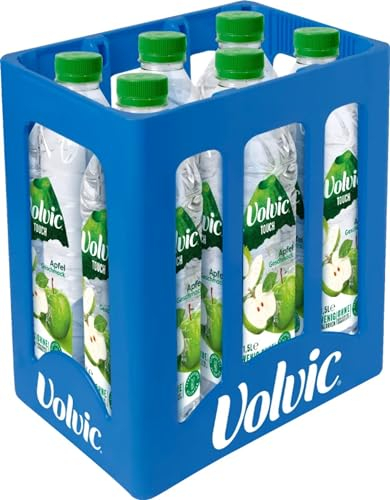 Volvic DPG Touch Apfel EINWEG (6 x 1,5 l) I 1.5 l (6er Kasten)