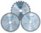 3pc 235mm TCT Circular Saw Blades 24/40 and 48 Teeth INC Adapter Rings TE518