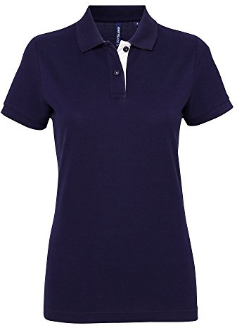 Asquith Fox Women's Contrast Polo Shirt