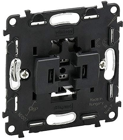 Legrand 752011 Eins. Taster Wechselkontakt 6A