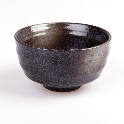 Goodwei Matcha Schale aus Keramik | Chawan Teeschale für Matcha, 180 ml (Goma)