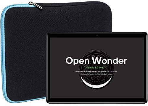 Slabo Tablet Tasche Schutzhülle für Chuwi Hi9 Air (10,1) Hülle Etui Case Phablet aus Neopren – TÜRKIS/SCHWARZ