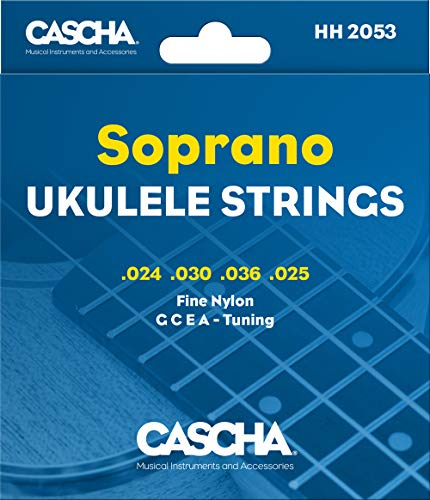 Cascha Hh 2053 Doble Colores Inyección Plástica Para Mirando Cuerdas De Ukelele Soprano Premium