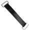 Batterie-Gummiband, elastische Riemen, fester Halter, Gummi, elastische Bandage, Batteriegurt, 17,5 x 2,5 cm, für die meisten Motorräder, Schwarz , Free Size