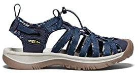 KEEN Damen Whisper Sandalen, Rot Red Dahlia, 41 EU