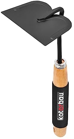 KOTARBAU® Mini azada de Metal, Azada binadora para jardinería, Azada pequeña para mullir, airear y desherbar, Herramientas de jardín para Tierra, Azada de Mano para escardar, Quitar Las Malas Hierbas