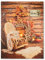 LED Wandbild Leinwandbild mit Beleuchtung Fotodruck Schaukelstuhl 30 x 40 cm 2 LED warm weiß Kunstdruck Leuchtbild Wiese Vintage-Stil Herbst Kamin