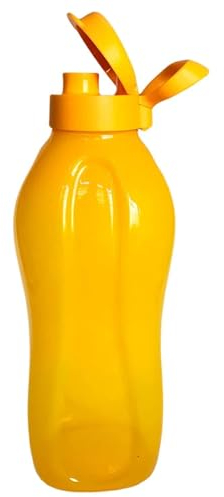 Tupperware to Go Eco Easy Gourde avec fermeture à clip et anse Orange 2 l