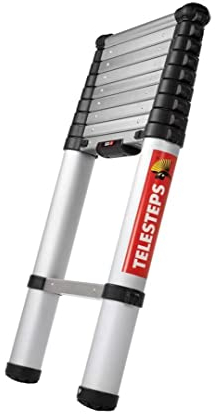 Telesteps 20130-501 Teleskopleiter ECO-Leitung - 3,0 m - Aluminium - max. Arbeitshöhe 3,80 m - 20130-50