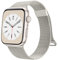 Amzpas Cinturino Compatibile per Apple Watch 45mm 44mm 46mm 42mm 41mm 40mm 38mm 49mm, Cinturino in Acciaio Inossidabile a Maglia Milanese per iWatch Apple Watch SE/Series 10 9 8 7 6 5 4 3 2 1 Ultra