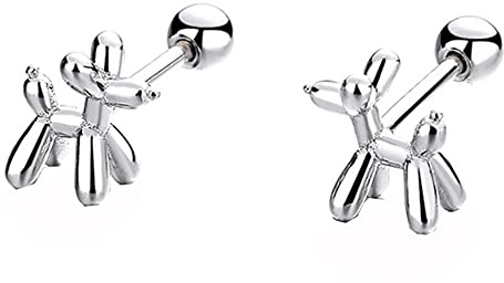 Boucles d'oreilles à tige en argent sterling 925 pour cartilage, tragus, hélix, conque, daith - 18 g