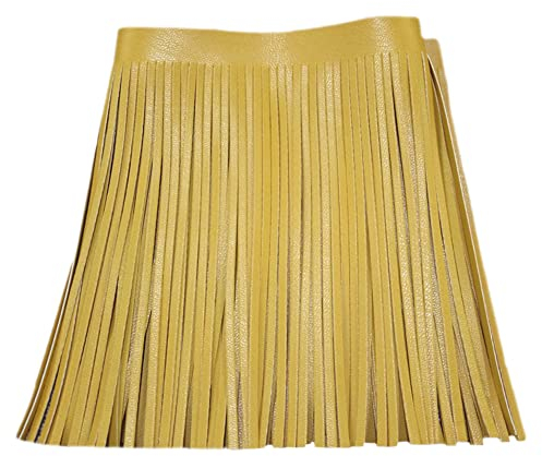 1 m Kunstleder-Kleidungsstück, Quasten, Fransenborte, DIY, Rock, Kleid, Saum, Nähen, Taschenanhänger