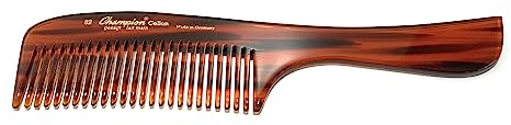 Champion by Hercules Sägemann Cellon 82 - Peine de mango (20 cm, hecho a mano, aprox. 20 cm, para dentado normal y uniforme (Champion 82)