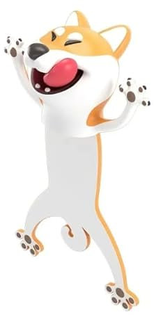 Lustige Cartoon-Lesezeichen, Tier-Lesezeichen für Kinder, niedliche verrückte Lesezeichen, Ouch 3D-Lesezeichen, niedliche Tiere, Zoo, Meerestiere, Cartoon (Fuchs)