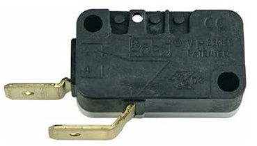 LUTH Premium Profi Parts Mikroschalter kompatibel mit Bauknecht 481927138069 Mit Schalthebel für Dunstabzugshaube